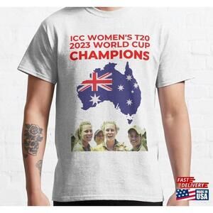 Australian Wins The 2023 Womens T20 Cricket World Cup Classic Tshirt